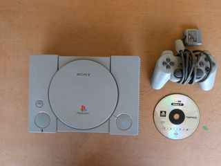 PS1 - PlayStation 1 + Tekken 2 + Controller + Cavi
