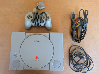 PS1 - PlayStation 1 + Tekken 2 + Controller + Cavi