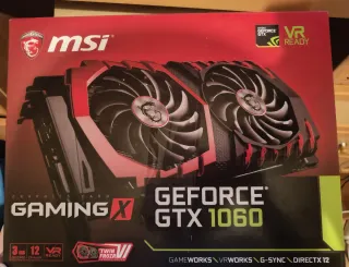 MSI GTX 1060 3GB Tarjeta Gráfica