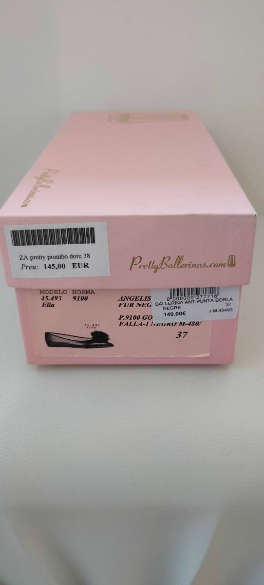 Pretty Ballerinas Negras con Pompones