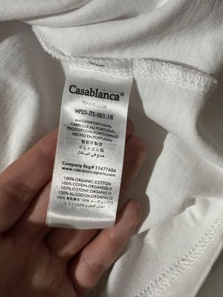 Maglia Casablanca S con cartellino