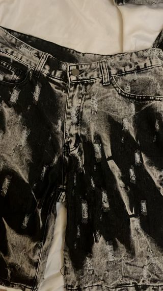 Coordinato Giacca e Pantaloncini Denim