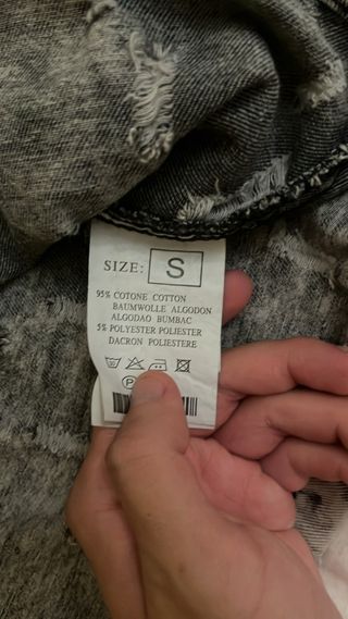 Coordinato Giacca e Pantaloncini Denim