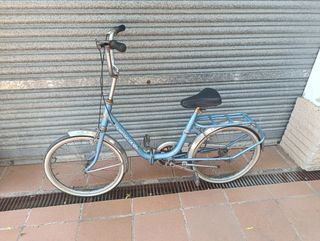 Bicicleta Rabasa Derbi Azul