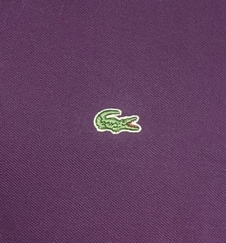 Polo Lacoste Vintage viola