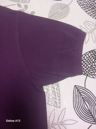 Polo Lacoste Vintage viola