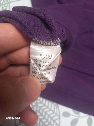 Polo Lacoste Vintage viola