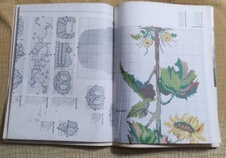 Labores del hogar #486. Punto de cruz. PATCHWORK