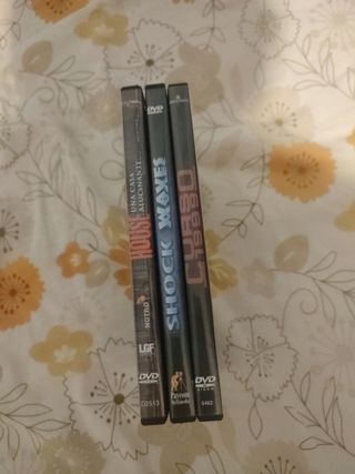 3 Películas DVD: House, Shock Waves, Curso 1999