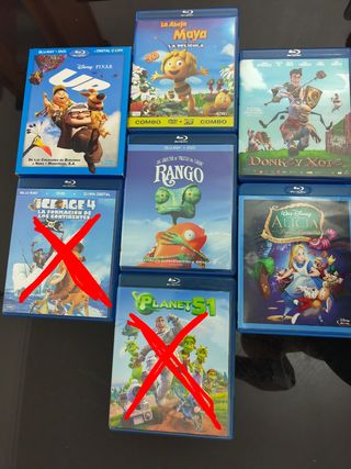 Películas Blu-ray Disney A 5€