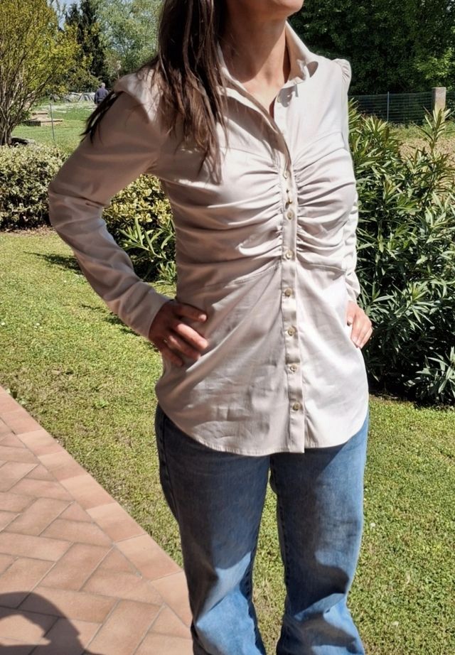 Camicia donna TOY G beige