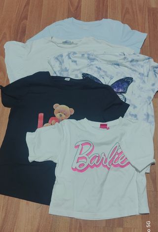Set 5 T-shirt Bambina 11 Anni