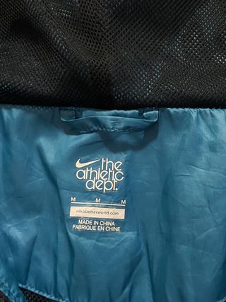 Chaqueta Nike Hombre Azul Naranja