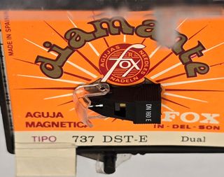 Aguja Tocadisco Dual Fox 735/737DST-ELÍPTICA/DIAMA