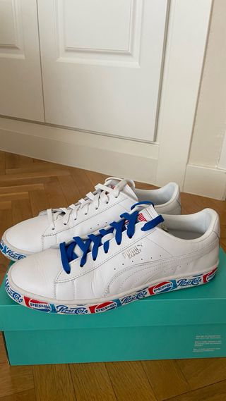 Zapatillas Puma x Pepsi Blancas