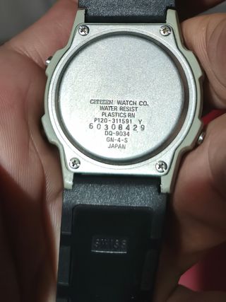 Reloj Citizen Lithium Soccer Raro