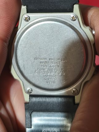Reloj Citizen Lithium Soccer Raro