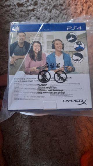 Auriculares HyperX PS4/PS5 Nuevos