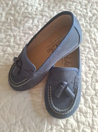 Zapatos niño azul marino talla 26