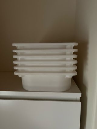 Cajas almacenaje madera TROFAST Ikea