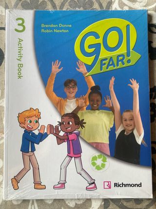 Pack Students y Workbook Go Far 3! primaria
