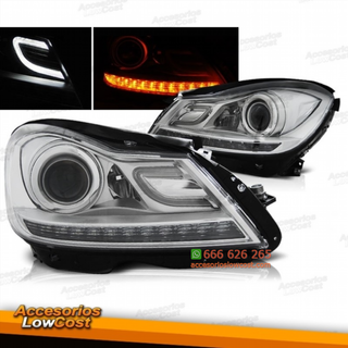 FAROS CON LUZ DIURNA E INTERMITENTE LED PARA MERC