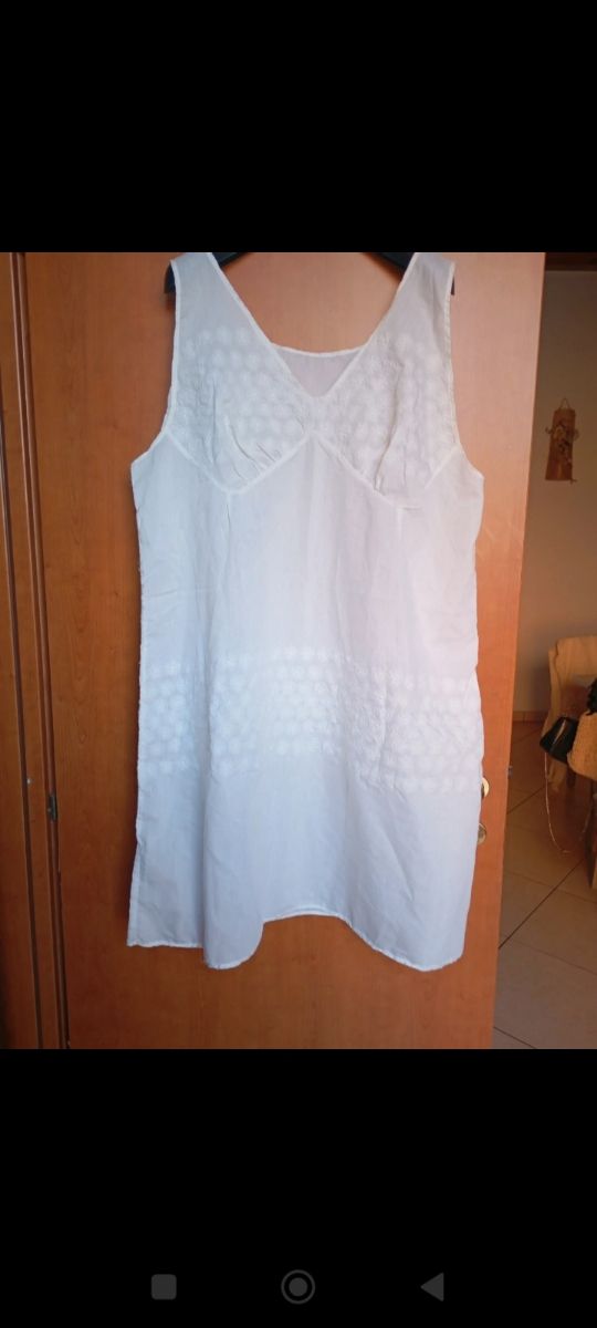 Sottoveste lingerie ricamata vintage