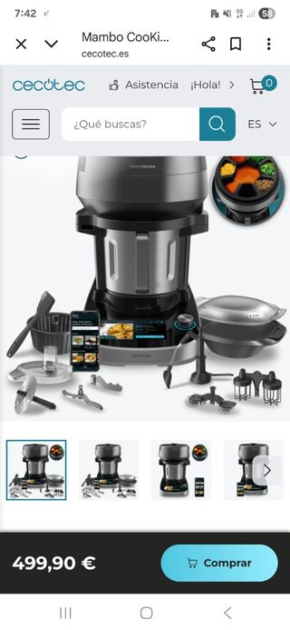 Robot Cocina Cecotec Mambo