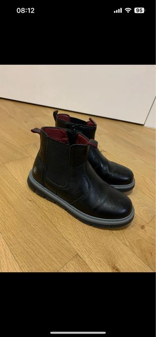 Stivali neri lumberjack n.32