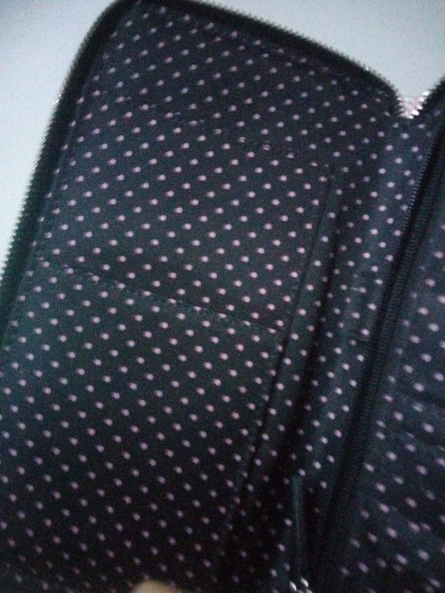 Cartera Victoria's Secret Rayas Rosa y Blanco