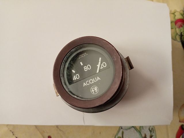 Manometro Veglia Borletti Alfa Romeo Acqua