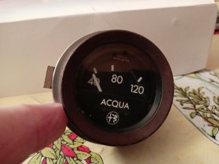 Manometro Veglia Borletti Alfa Romeo Acqua