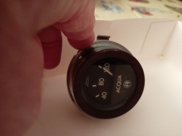 Manometro Veglia Borletti Alfa Romeo Acqua