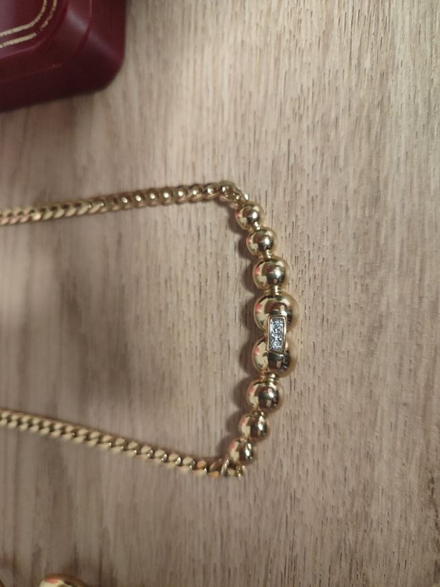 Conjunto bisuteria : Broche, Pendientes y Colgante