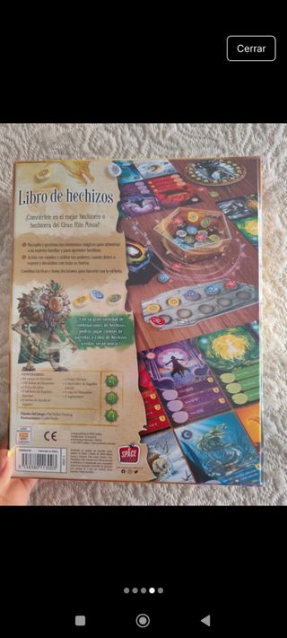 Libro de Hechizos Juego de Mesa