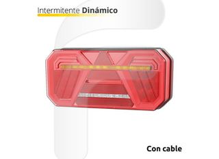 Pareja Pilotos Traseros LED Triángulo