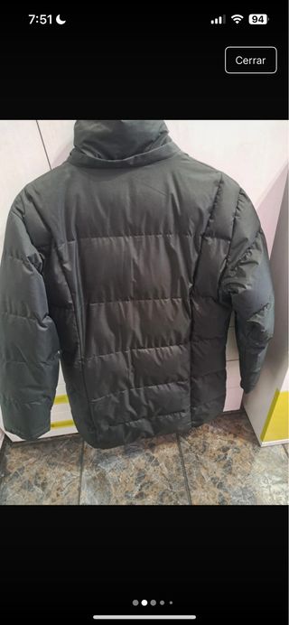 Anorak negro acolchado