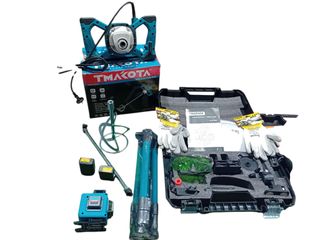 Combo Miscelatore Elettrico + Livella Laser
