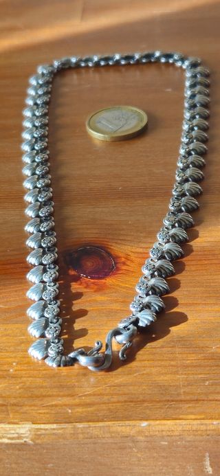 Antica collana in argento 