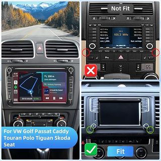 Fuluku 4+64G AutoRadio 8'' VW Seat Skoda