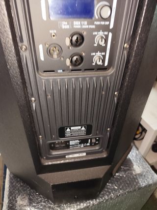 the box DSX 115 Altavoz 2000W Negro