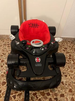 Andador bebé Asalvo coche de carreras