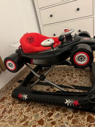Andador bebé Asalvo coche de carreras