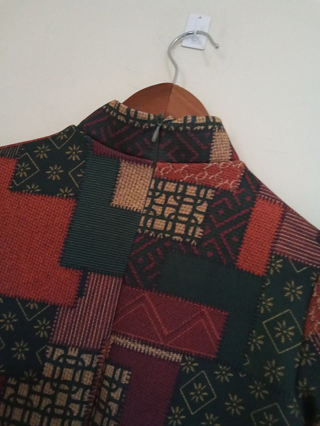 Vestido Zara Estampado Talla S