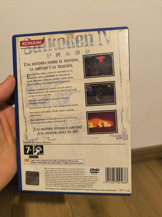 Suikoden IV PS2 PAL España Konami RPG