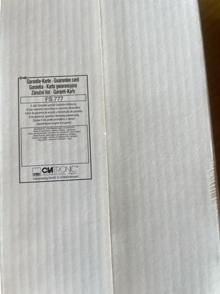 Clatronic Sigilla sacchetti FS 777