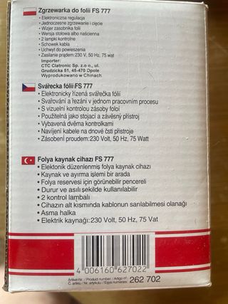 Clatronic Sigilla sacchetti FS 777