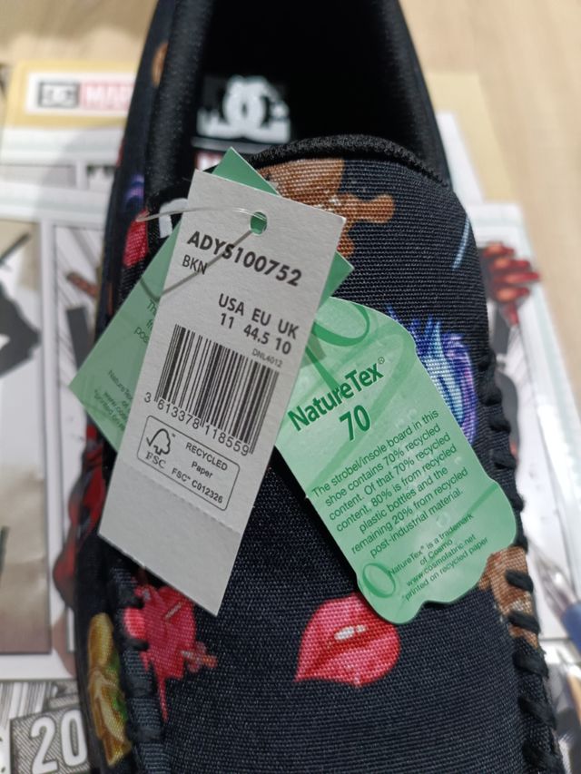 Mocasines DC Shoes Deadpool Talla 44,5