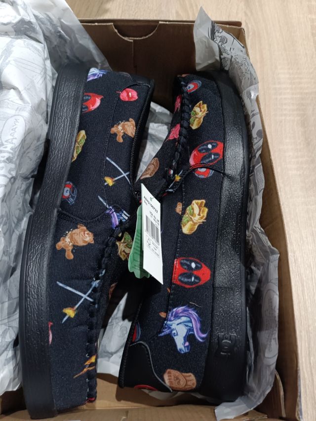 Mocasines DC Shoes Deadpool Talla 44,5