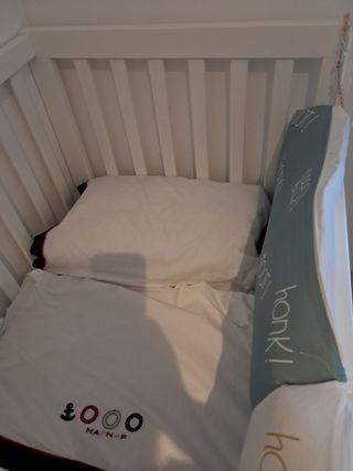 Cuna bebé 120x60 cm sin usar